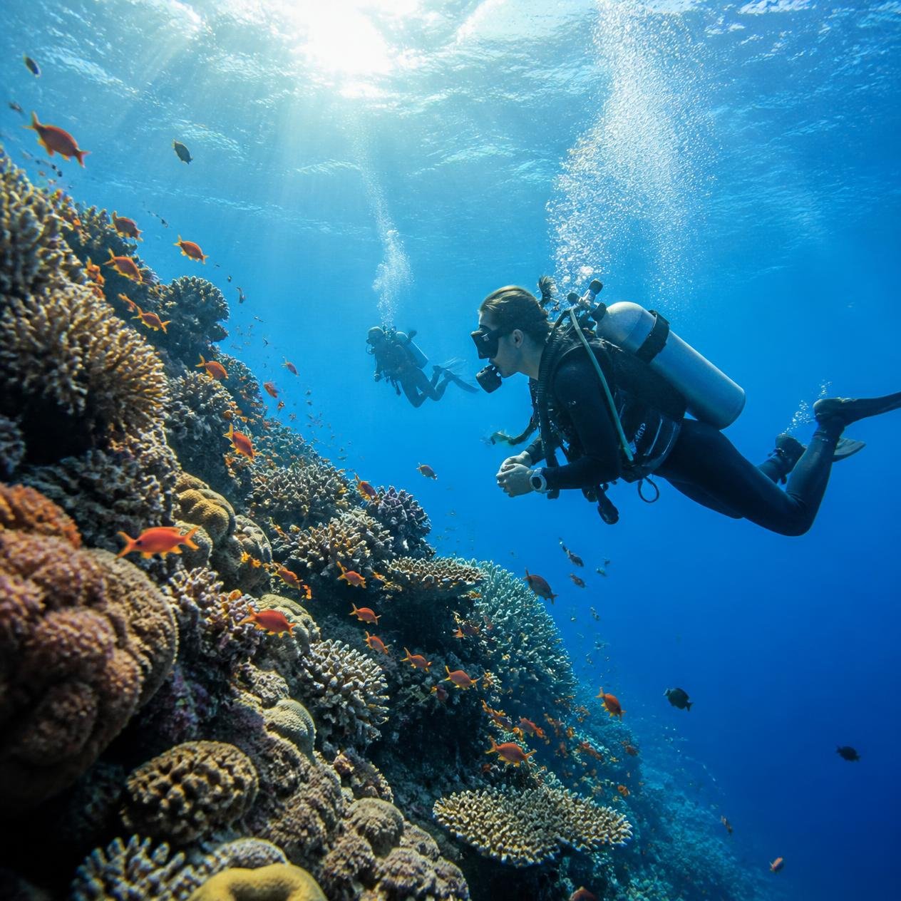 Scuba diving and water sports in Andaman