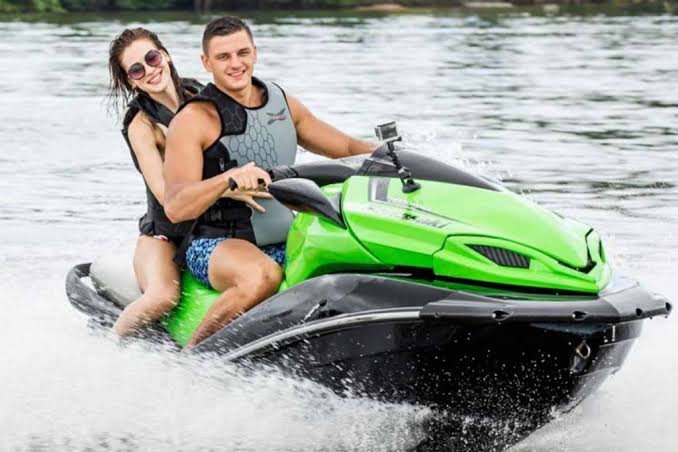 Jet Ski Ride in Corbyn's Cove Beach