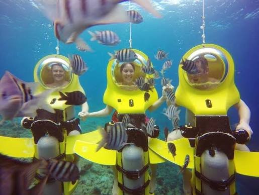 Submersible Scooter In Havelock